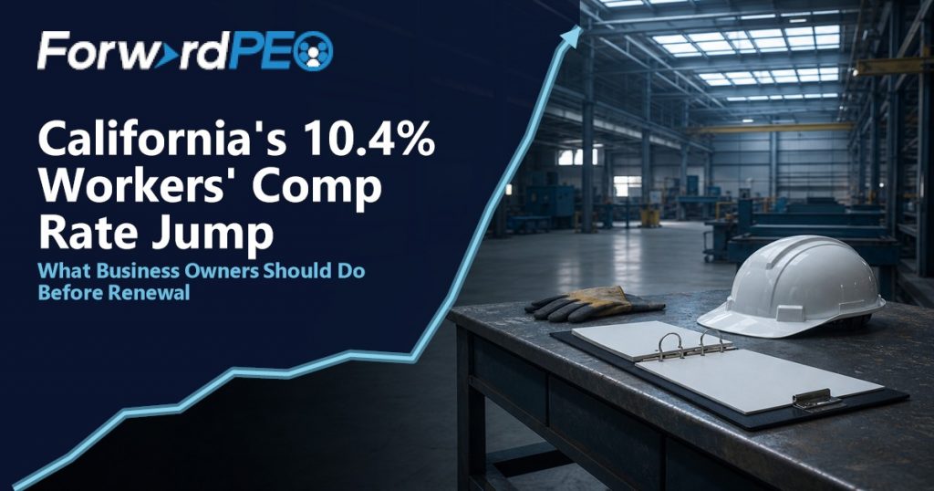 California Approved a 10.4% Workers' Comp Rate Jump — What Business Owners Should Do Before Renewal