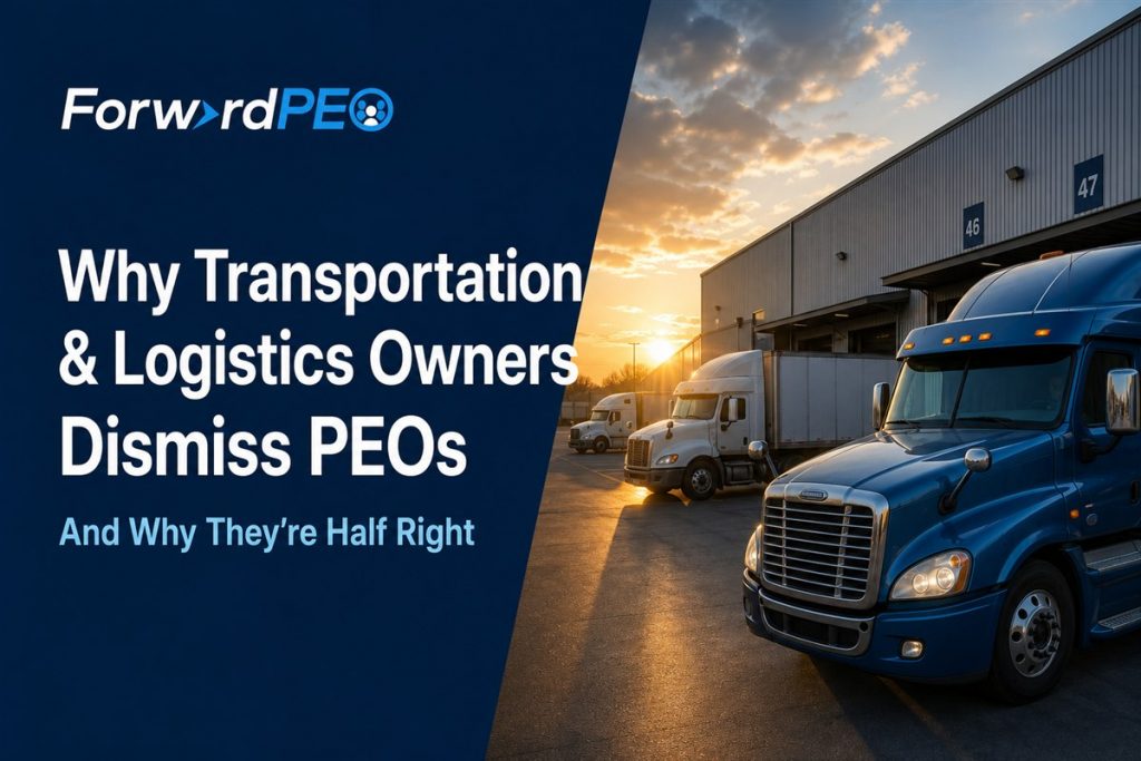 Why Transportation and Logistics Owners Dismiss PEOs (And Why They're Half Right)